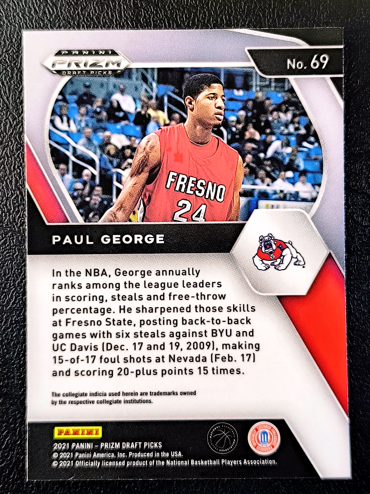 Paul George Base Card  2