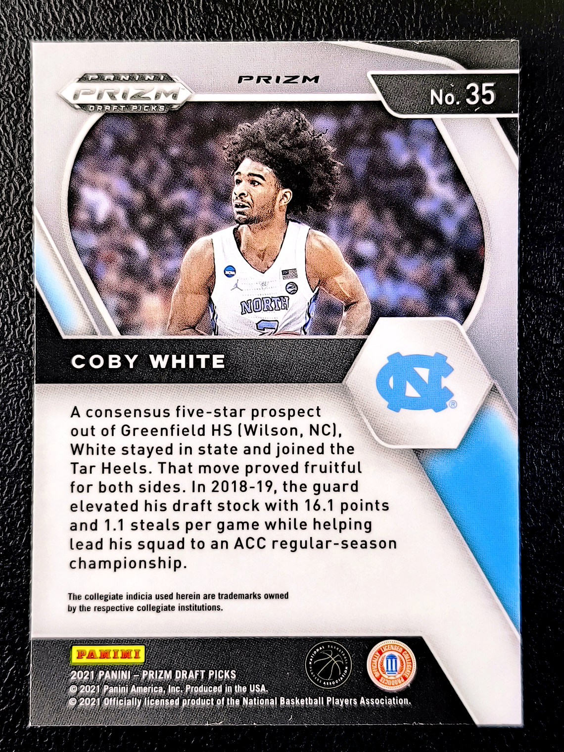 Coby White Parallel Card  2