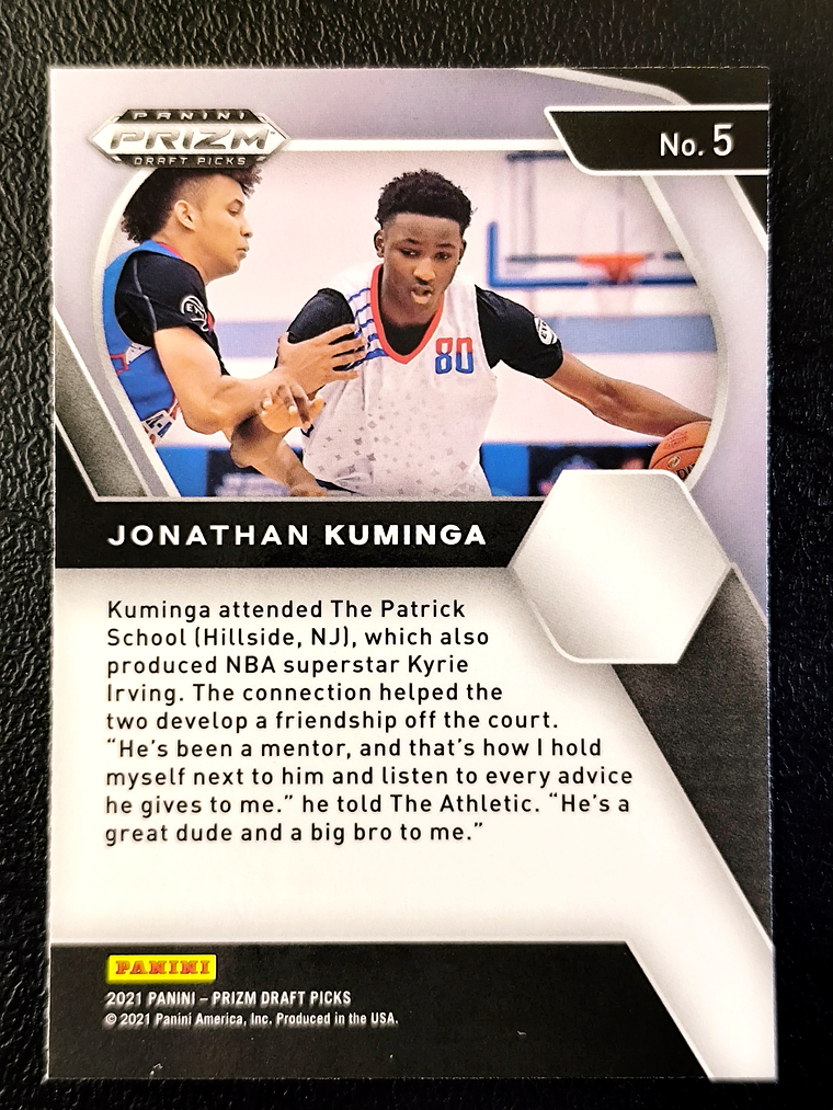 Jonathan Kuminga Base Card  2