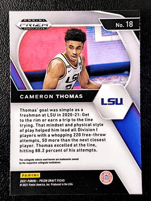 Cameron Thomas Base Card 