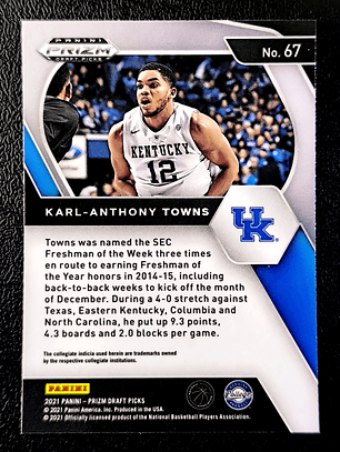 Karl-Anthony Towns Base Card 