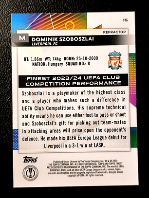Dominik Szoboszlai Refi Card