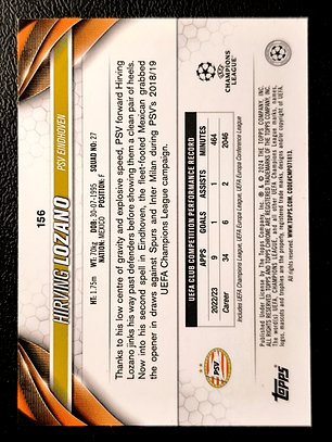 Hirving Lozano Parallel Card /225