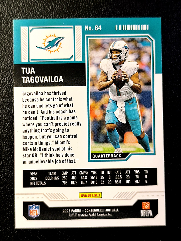 Tua Tagovailoa Retail Card  2