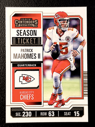 Patrick Mahomes II Retail Card 