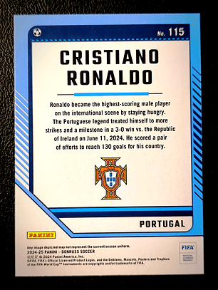 Cristiano Ronaldo Parallel Card