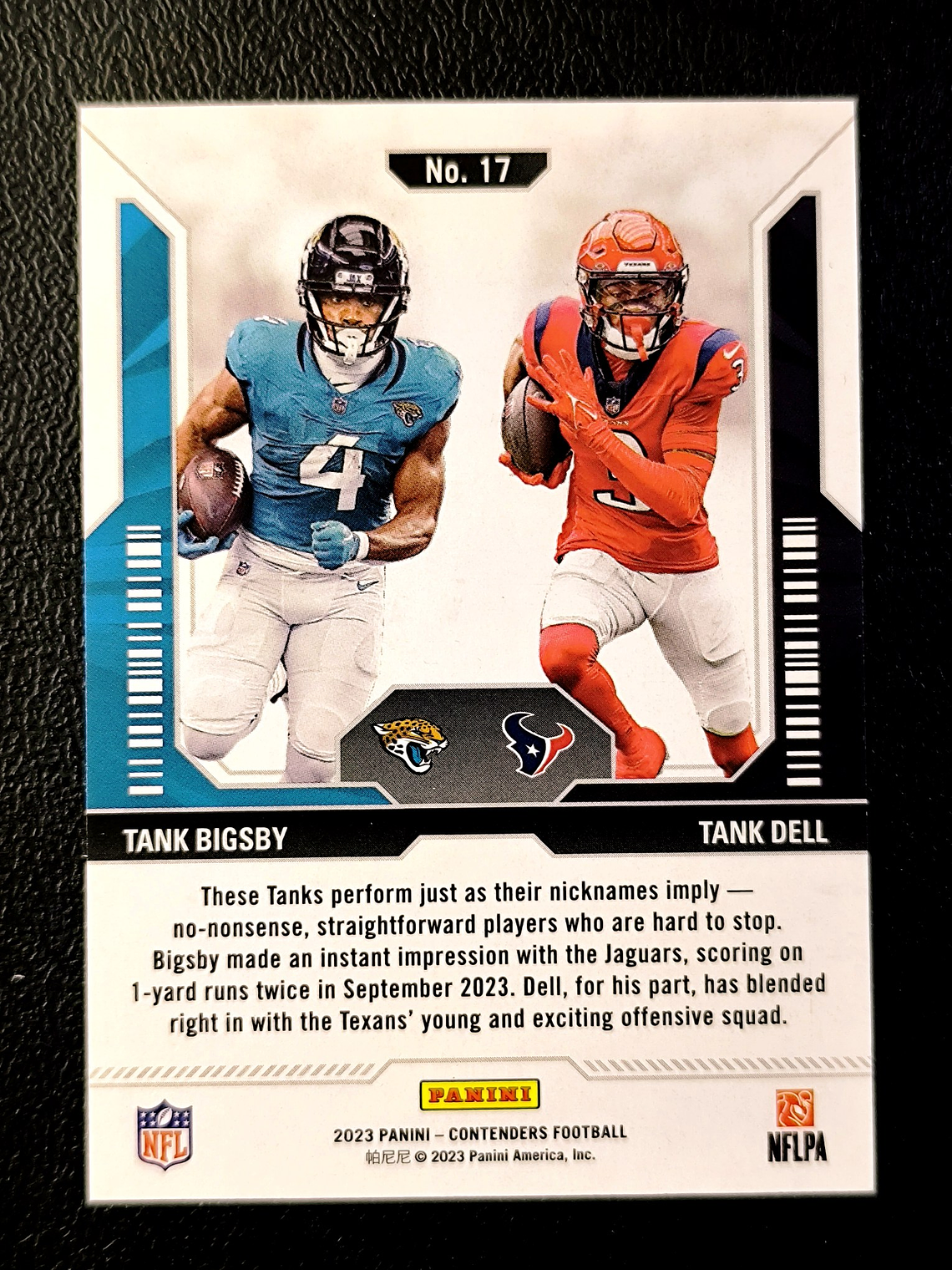 Tank Bigsby, Tank Del 2