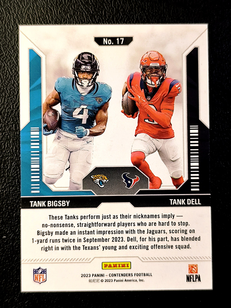 Tank Bigsby, Tank Del 2