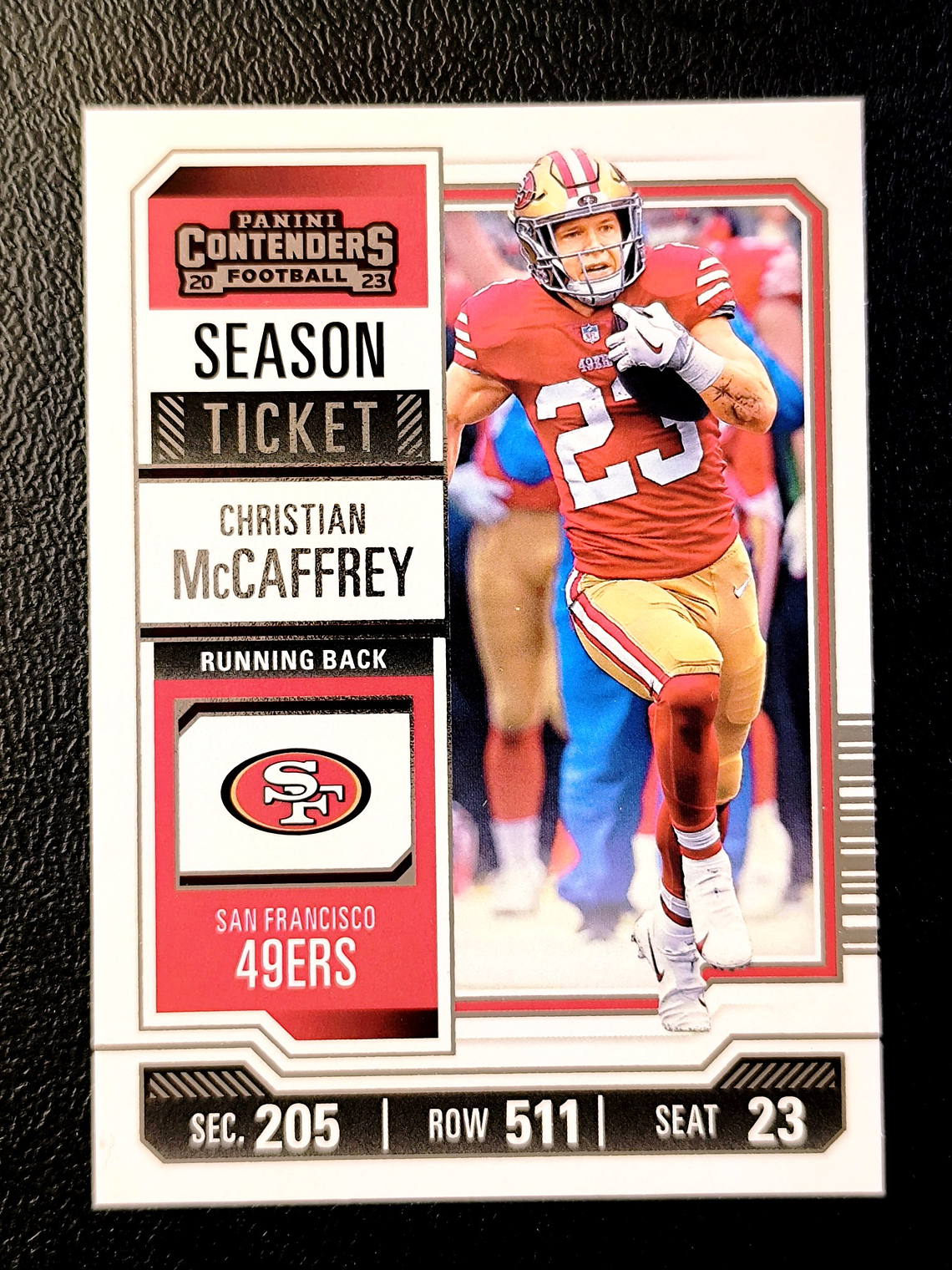 Christian McCaffrey Retail Card  1