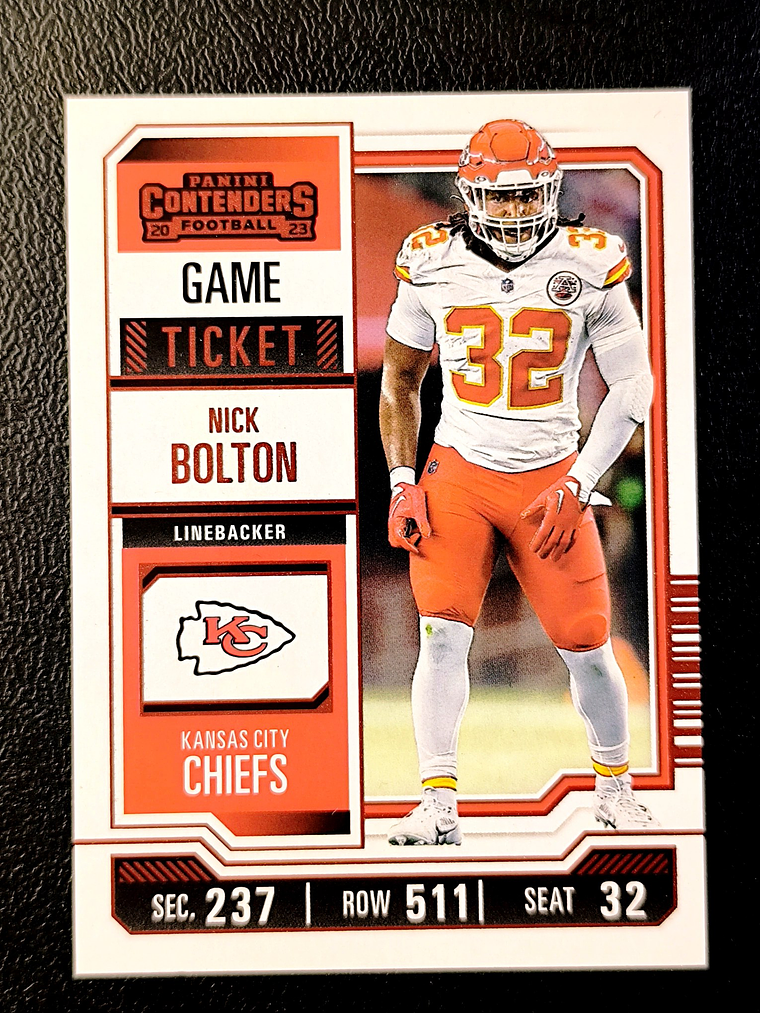 Nick Bolton Parallel Card  1