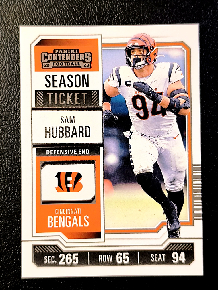 Sam Hubbard Retail Card  1