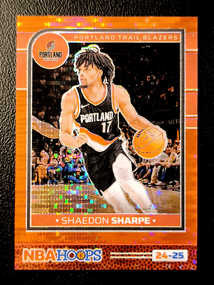 Shaedon Sharpe Parallel Card