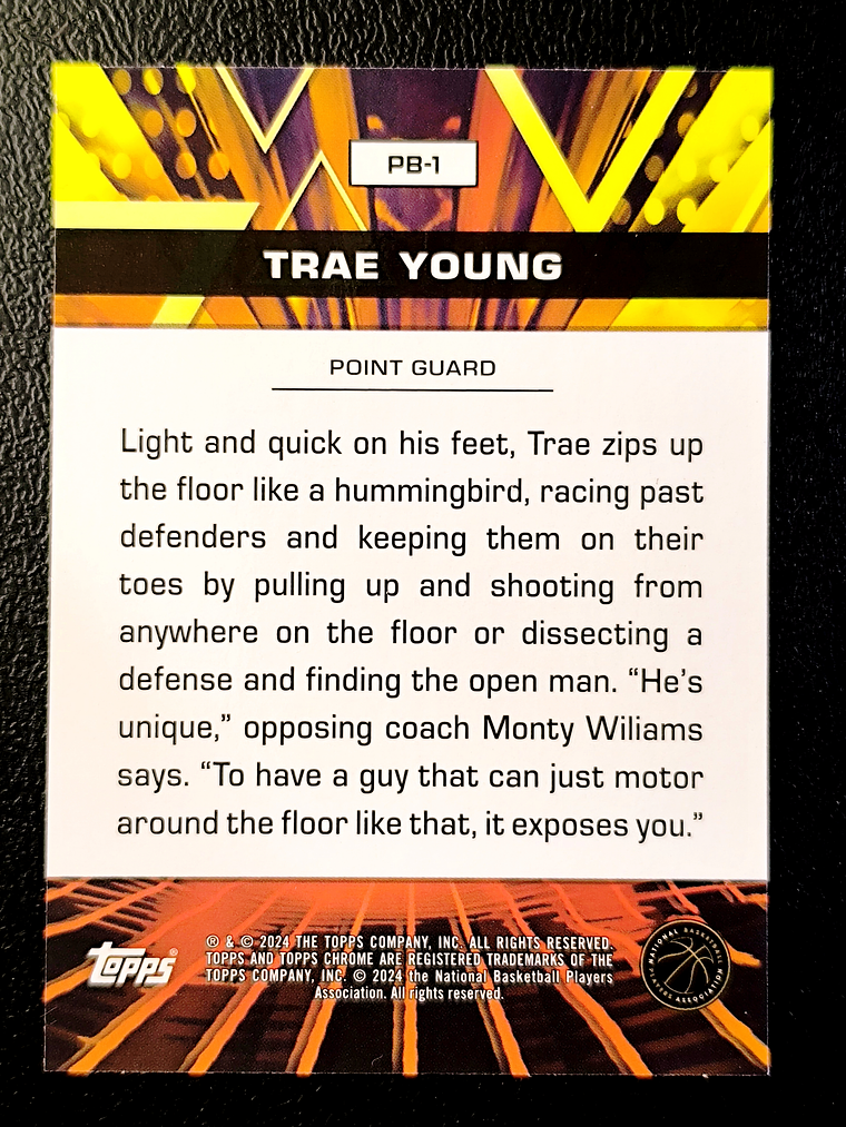 Trae Young Parallel Card 2