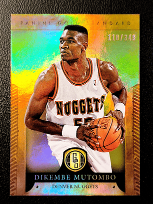  Dikembe Mutombo Numbered Card