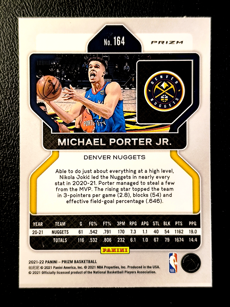 Michael Porter Jr. Parallel Card 2