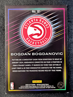 Bogdan Bogdanovic Parallel Card /299