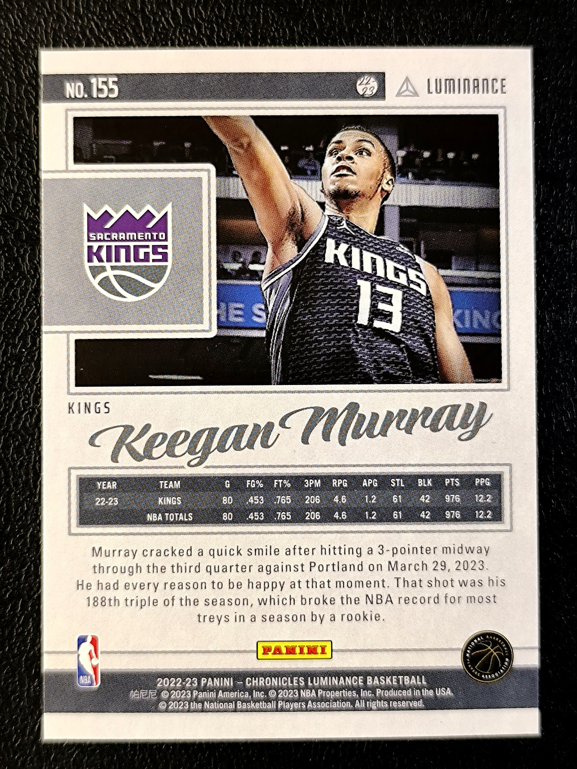 Keegan Murray Rookie Card 2