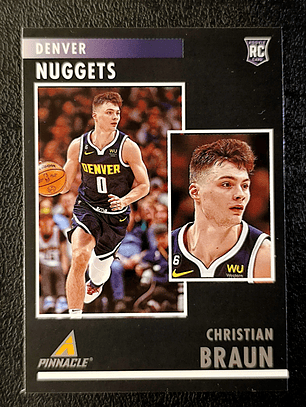  Christian Braun Rookie Card