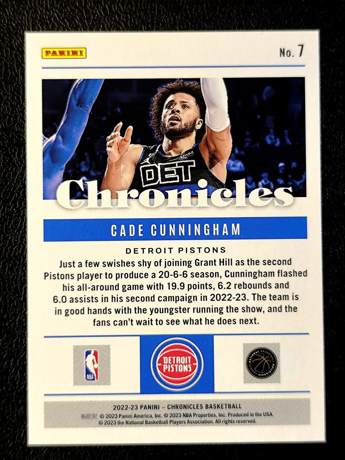 Cade Cunningham Base Card 2