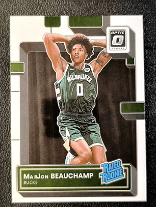 MarJon Beauchamp Rookie Card