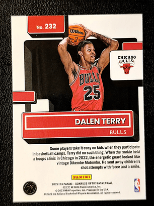 Dalen Terry Rookie Card