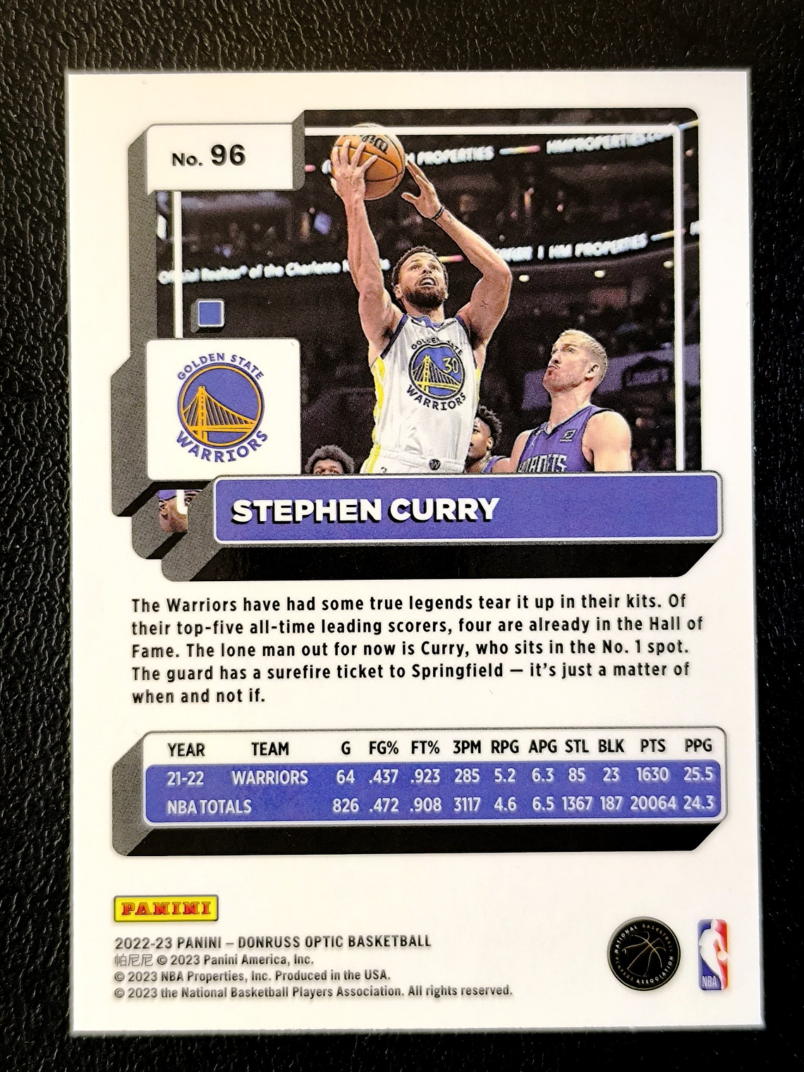 Stephen Curry Base Card 2