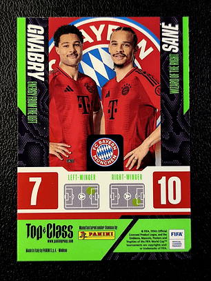  Serge Gnabry, Leroy Sane Magic Mix Card