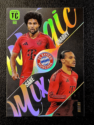  Serge Gnabry, Leroy Sane Magic Mix Card