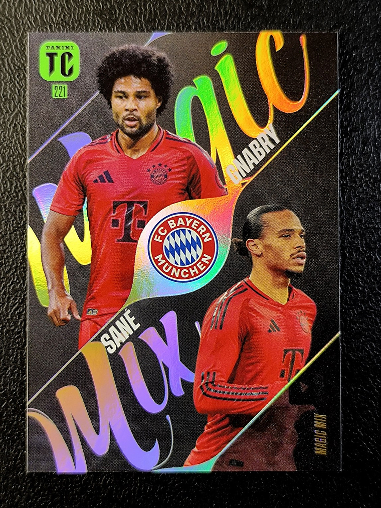  Serge Gnabry, Leroy Sane Magic Mix Card 1