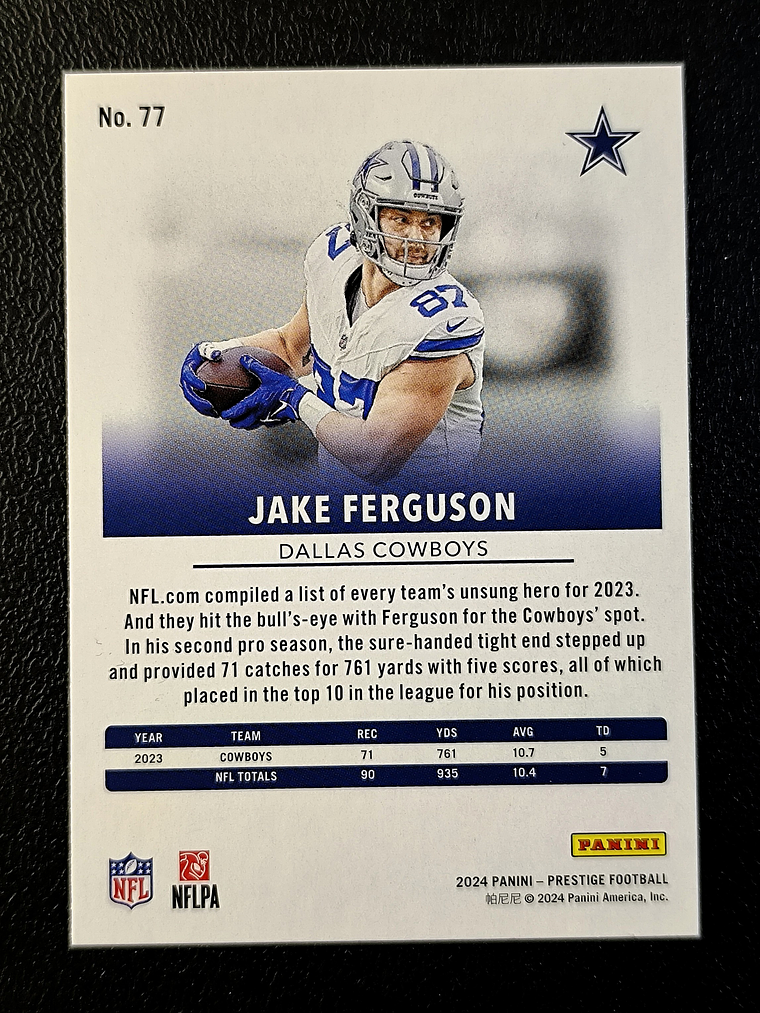Jake Ferguson Base Card  2