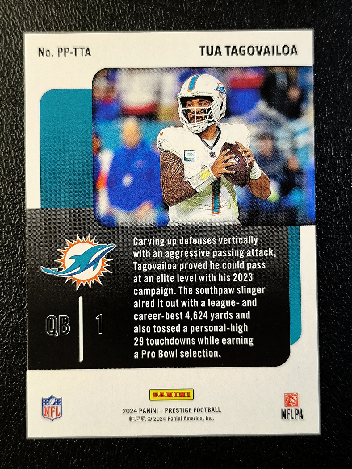 Tua Tagovailoa Insert Card 2