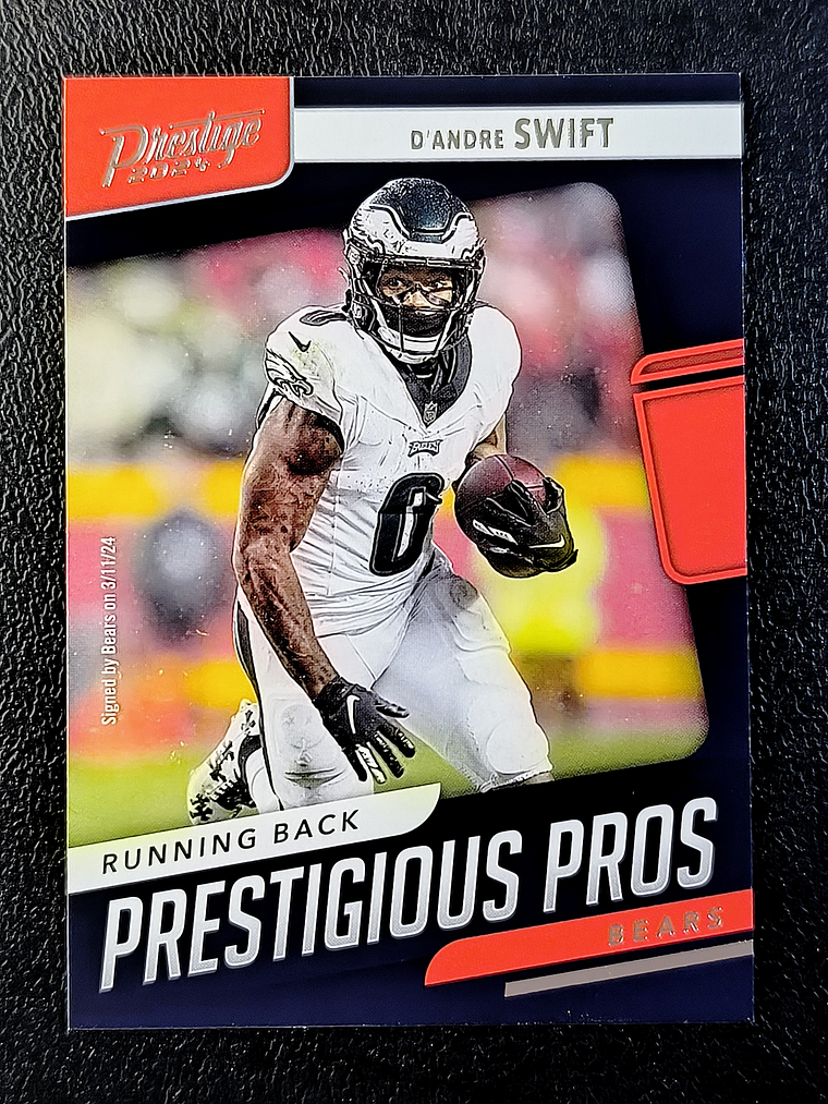 D'Andre Swift Insert Card 1