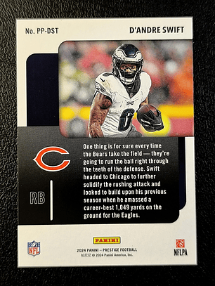 D'Andre Swift Insert Card