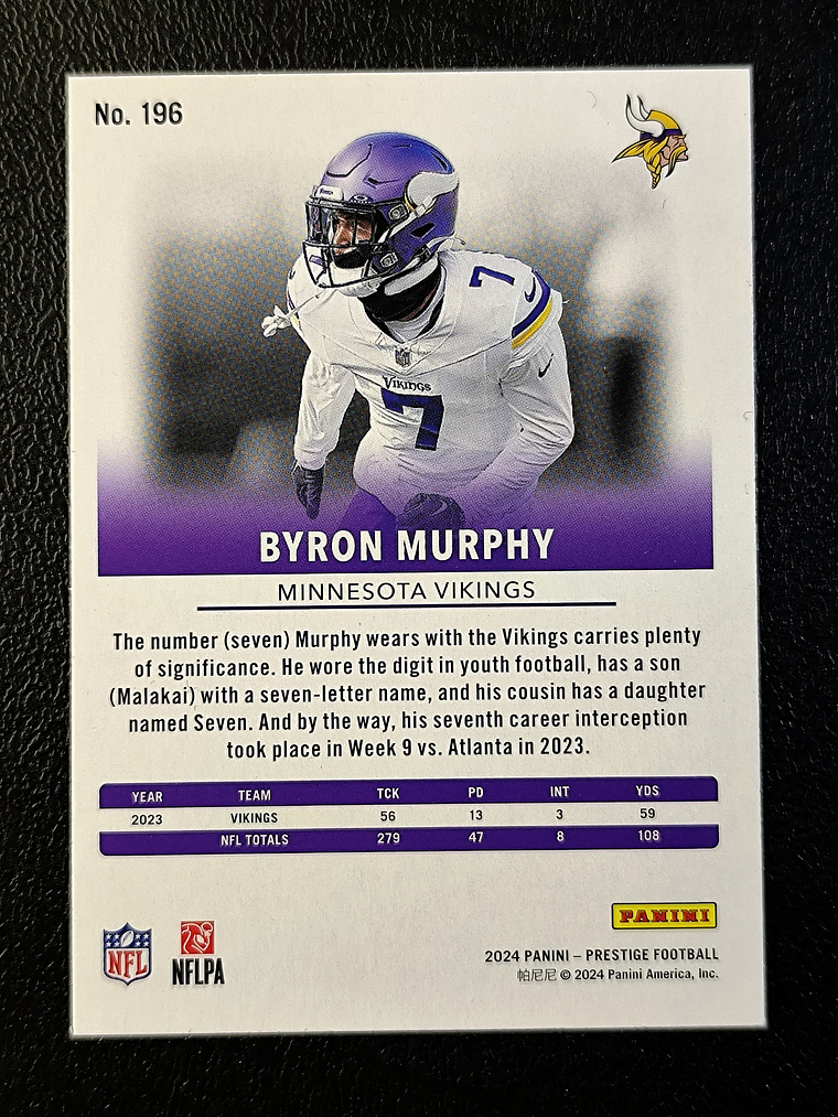 Byron Murphy Base Card 2
