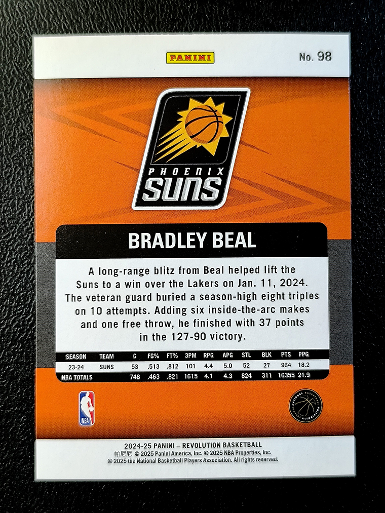 Bradley Beal Base Card 2