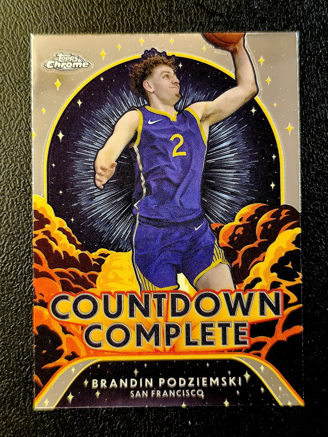 Brandin Podziemski Insert Card 1