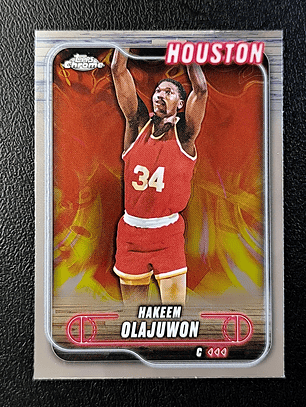 Hakeem Olajuwon Base Card