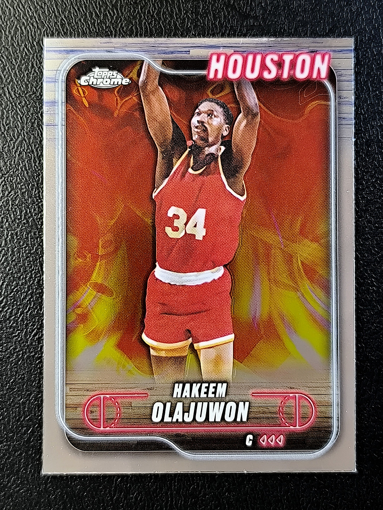 Hakeem Olajuwon Base Card 1
