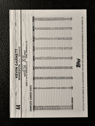 Kevin Garnett Base Card