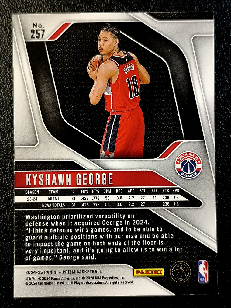 Kyshawn George  2
