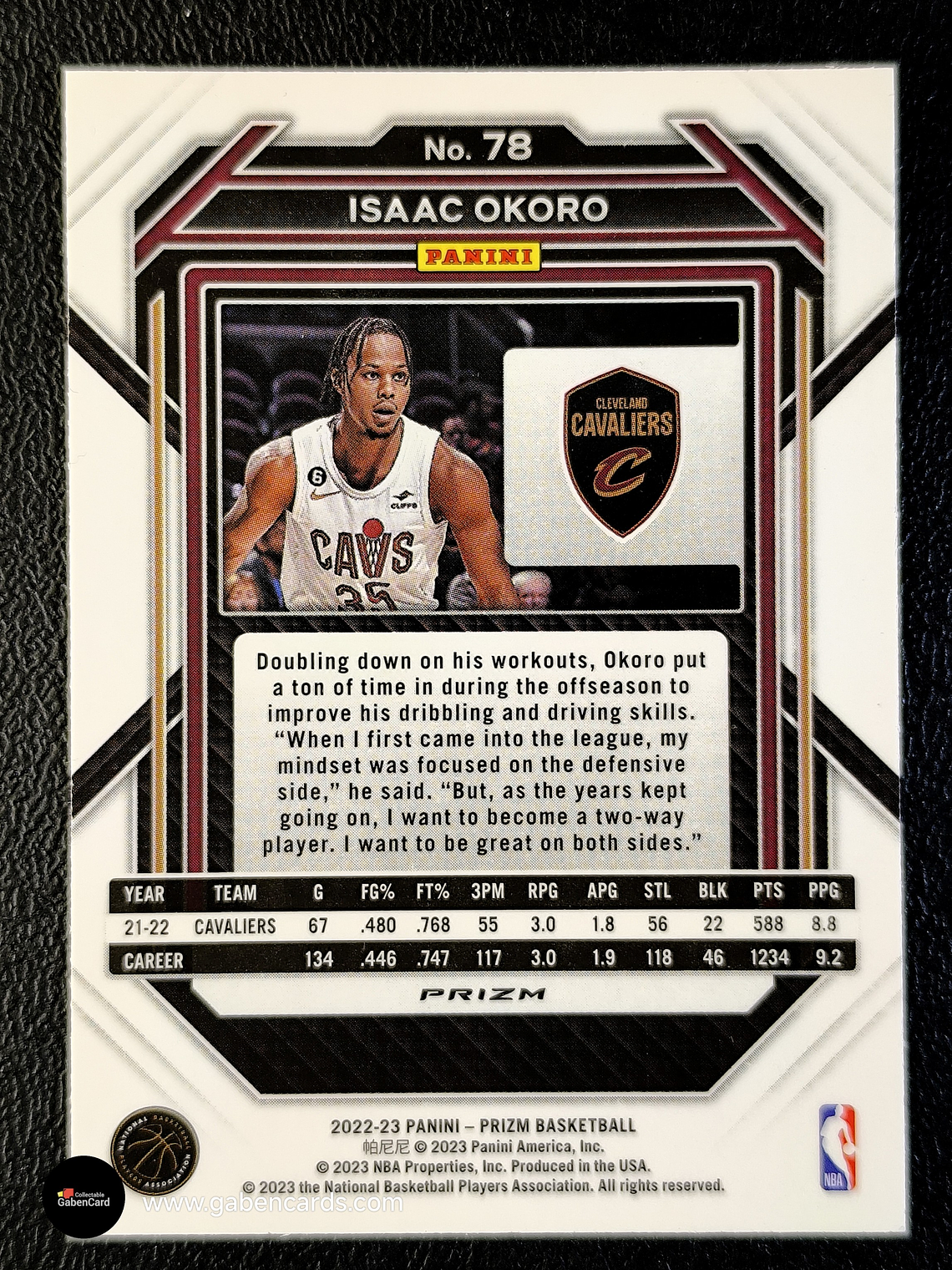  Isaac Okoro 2