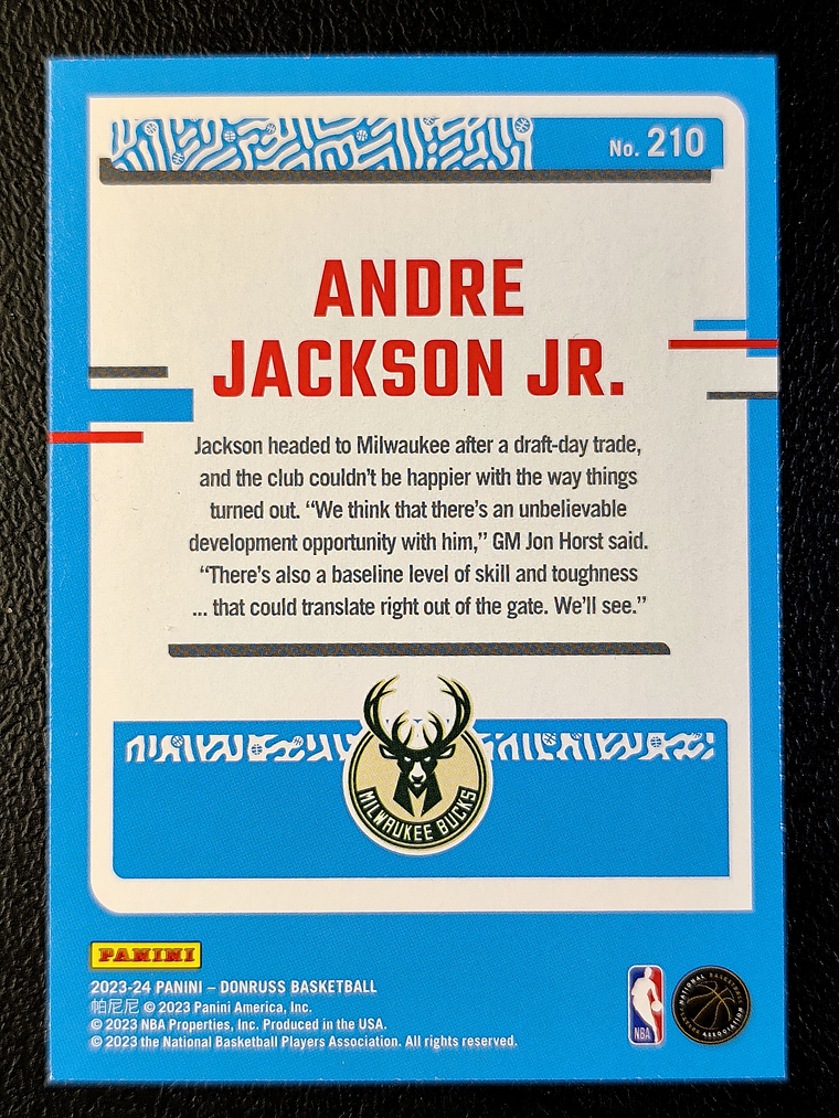 Andre Jackson Jr.  2