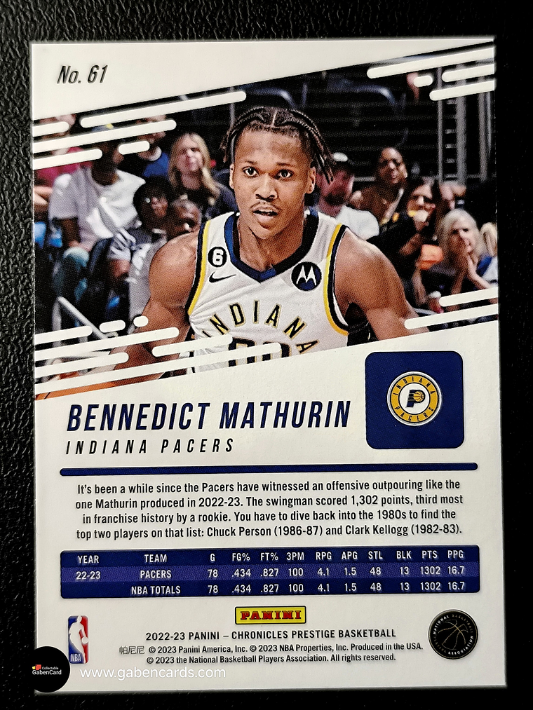 Bennedict Mathurin 2