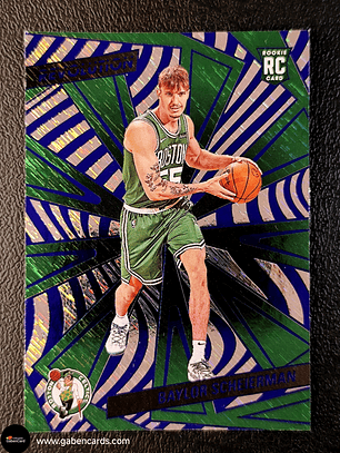 Baylor Scheierman: 2024-25 Panini Revolution Blue Storm #120 