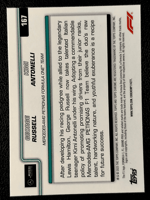 George Russell, Kimi Antonelli