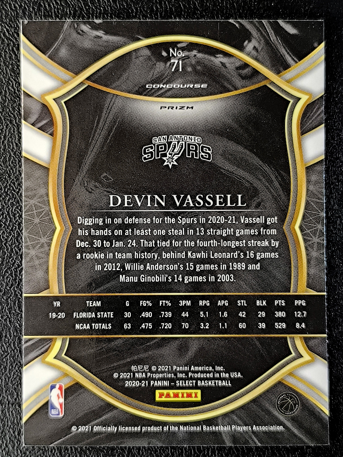 Devin Vassell 2