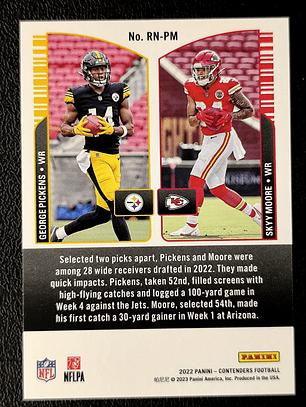 George Pickens, Skyy Moore