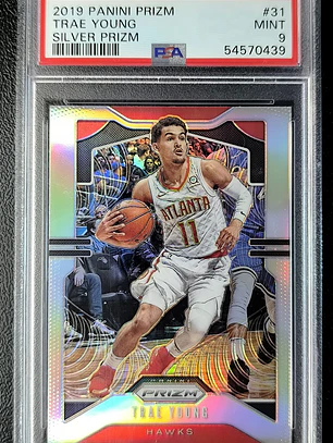 Trae Young graded card