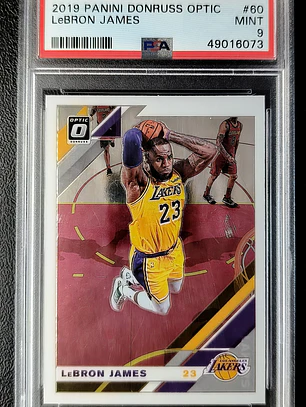 LeBron James graded card