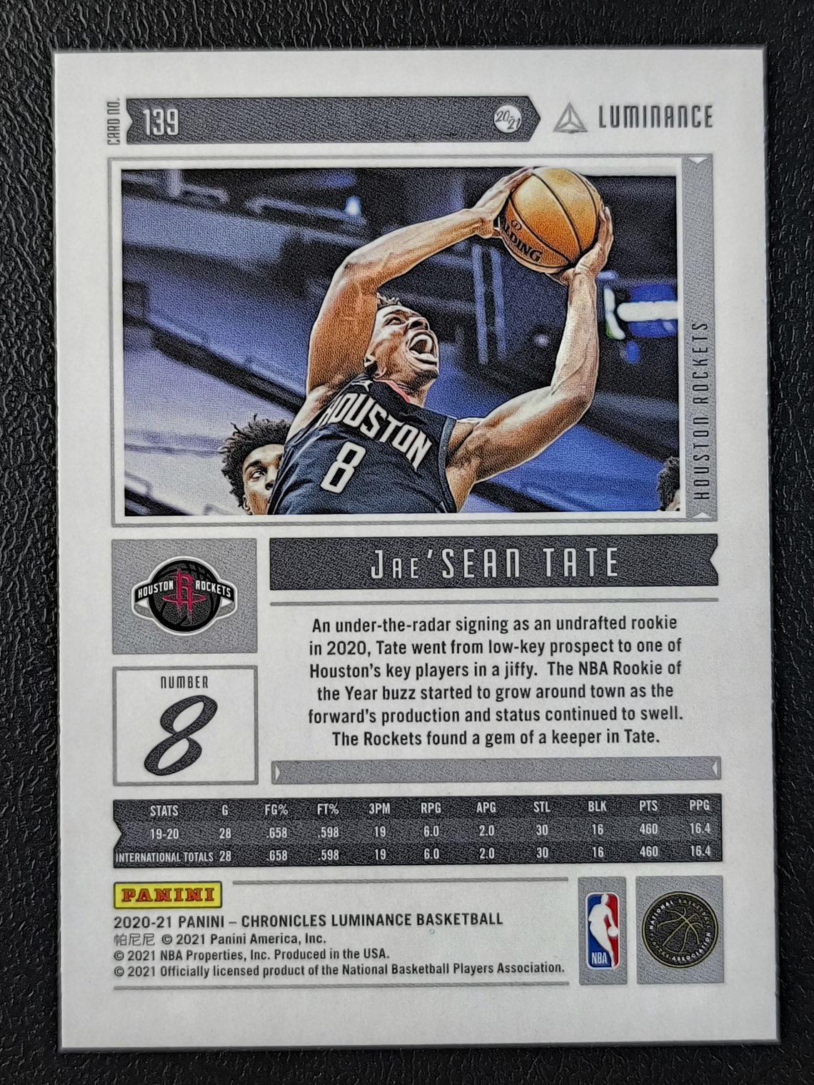 Jae'Sean Tate/Luminance 2